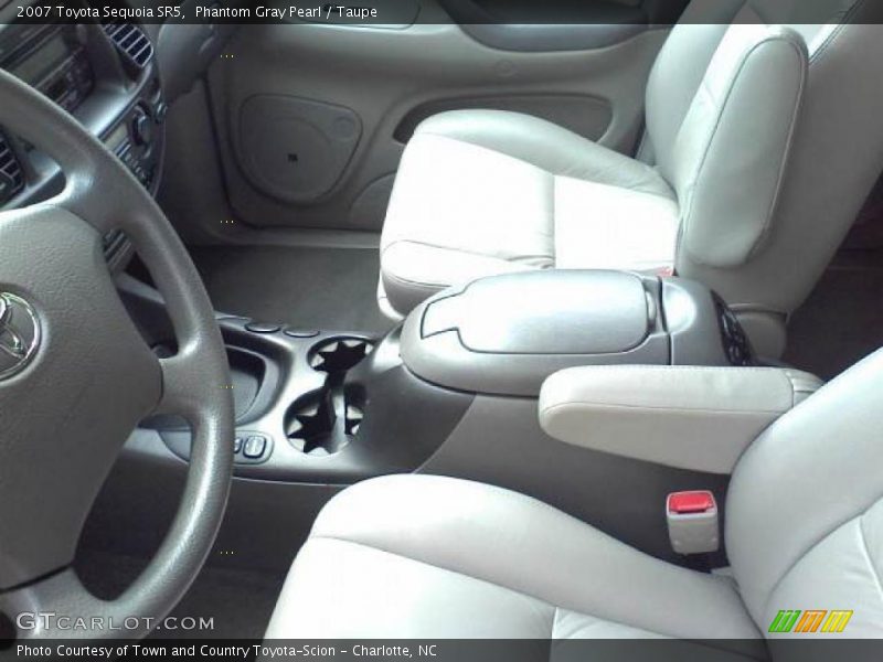 Phantom Gray Pearl / Taupe 2007 Toyota Sequoia SR5