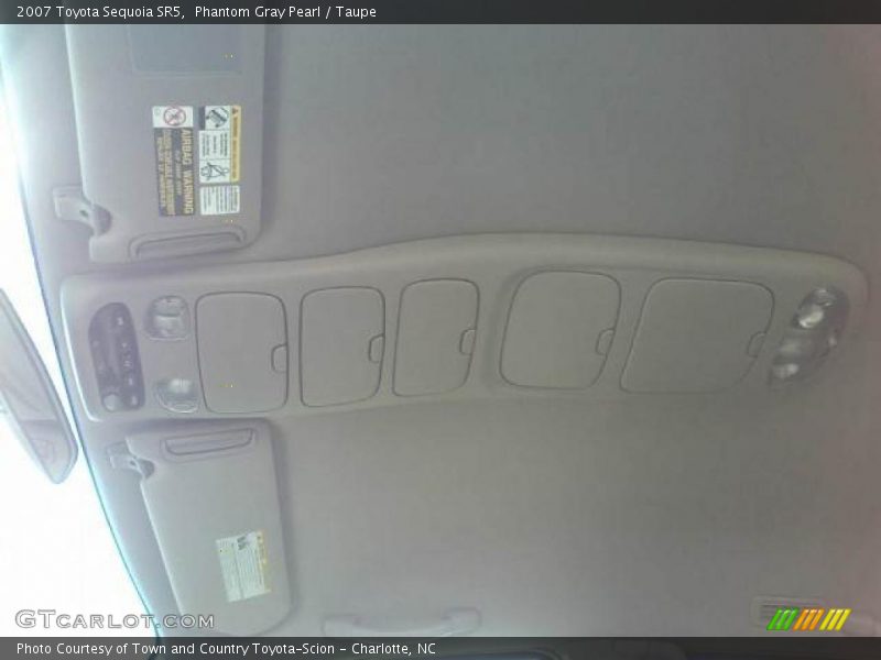 Phantom Gray Pearl / Taupe 2007 Toyota Sequoia SR5