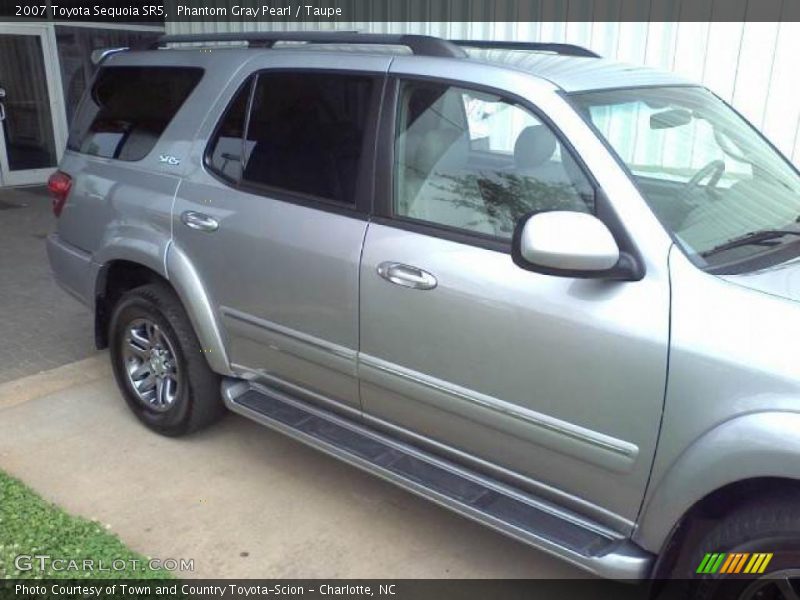Phantom Gray Pearl / Taupe 2007 Toyota Sequoia SR5