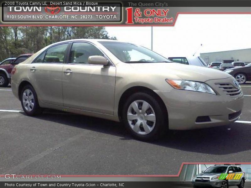 Desert Sand Mica / Bisque 2008 Toyota Camry LE