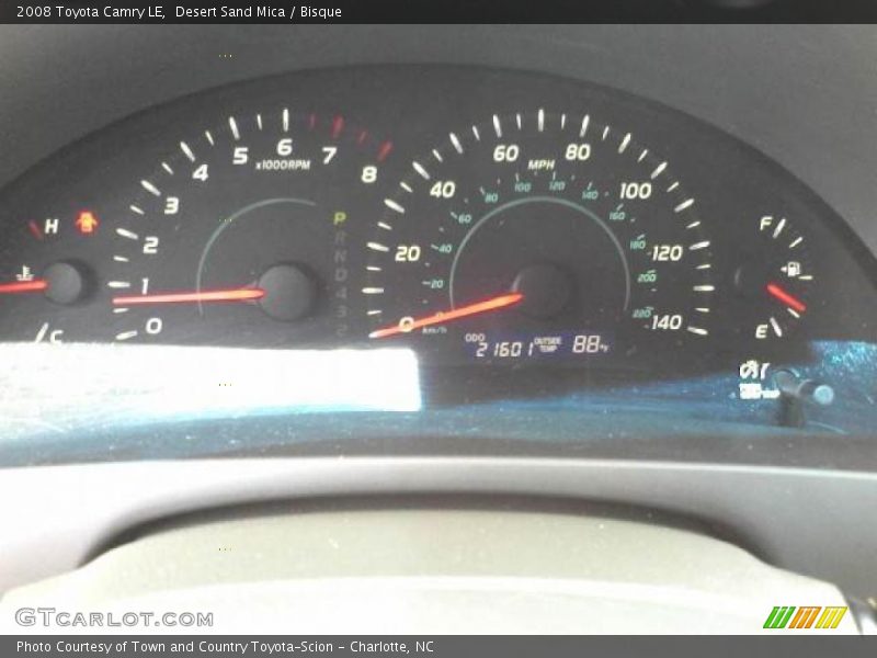 Desert Sand Mica / Bisque 2008 Toyota Camry LE