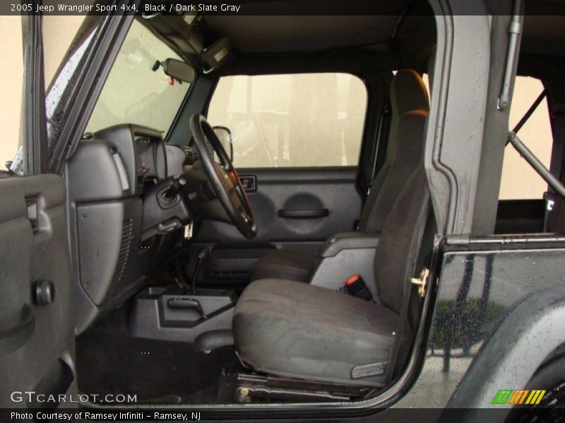 Black / Dark Slate Gray 2005 Jeep Wrangler Sport 4x4