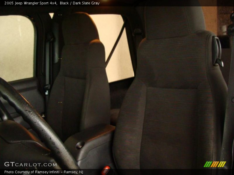 Black / Dark Slate Gray 2005 Jeep Wrangler Sport 4x4