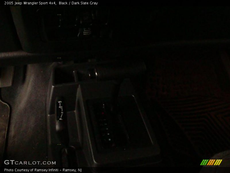 Black / Dark Slate Gray 2005 Jeep Wrangler Sport 4x4