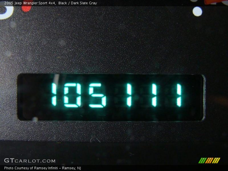 Black / Dark Slate Gray 2005 Jeep Wrangler Sport 4x4