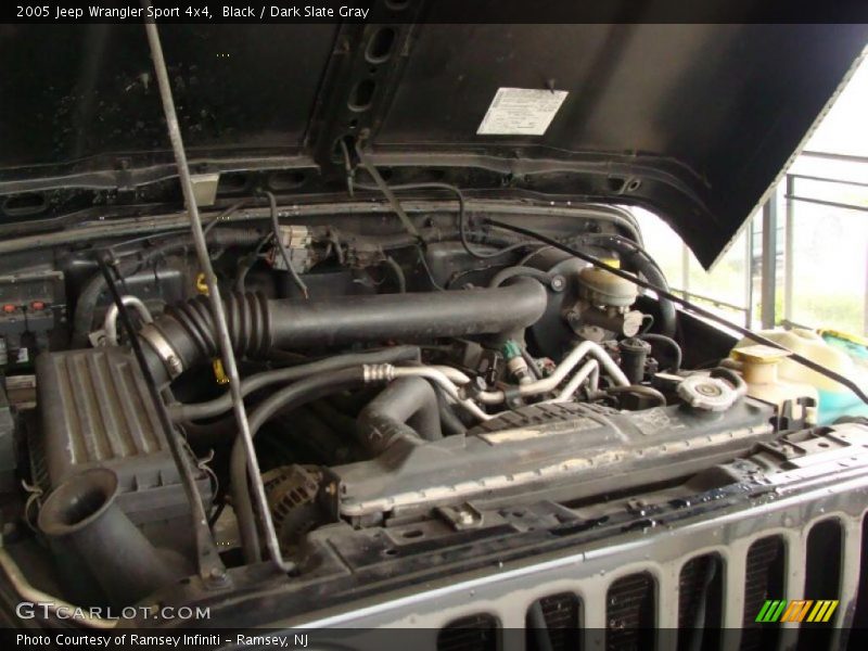 Black / Dark Slate Gray 2005 Jeep Wrangler Sport 4x4