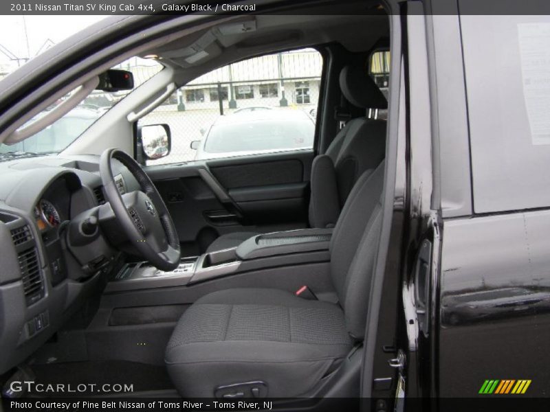 Galaxy Black / Charcoal 2011 Nissan Titan SV King Cab 4x4