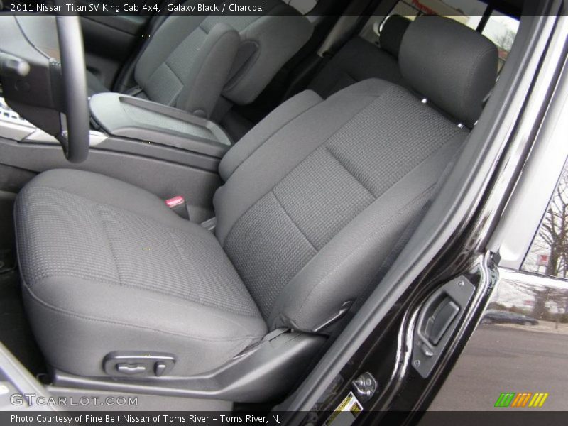 Galaxy Black / Charcoal 2011 Nissan Titan SV King Cab 4x4