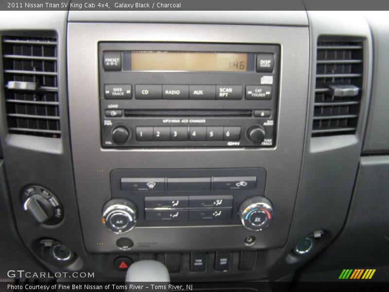 Galaxy Black / Charcoal 2011 Nissan Titan SV King Cab 4x4