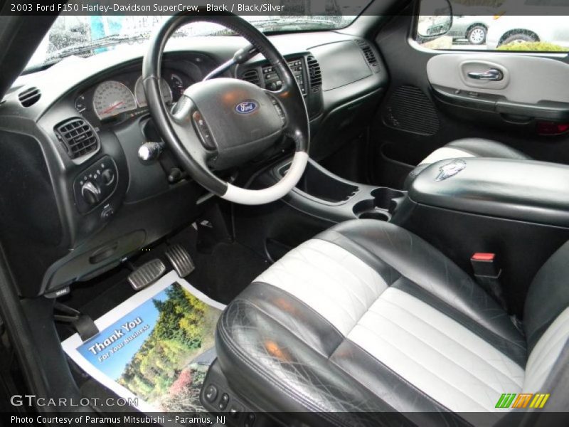  2003 F150 Harley-Davidson SuperCrew Black/Silver Interior