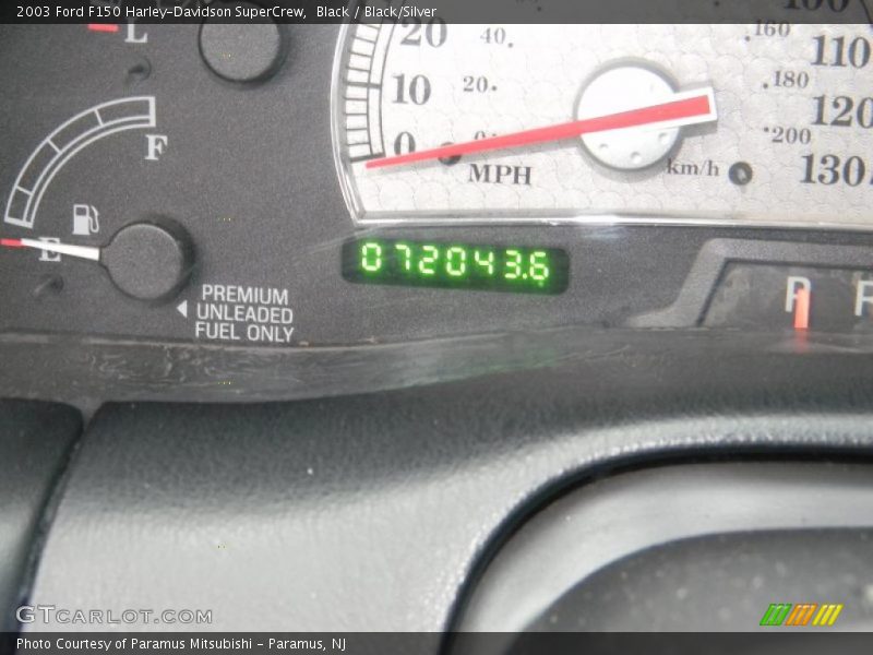 Black / Black/Silver 2003 Ford F150 Harley-Davidson SuperCrew