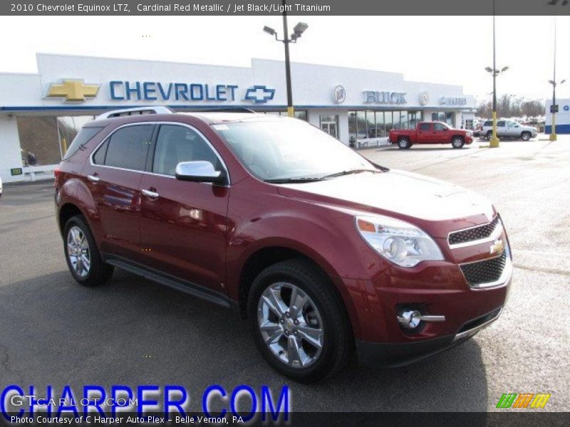 Cardinal Red Metallic / Jet Black/Light Titanium 2010 Chevrolet Equinox LTZ