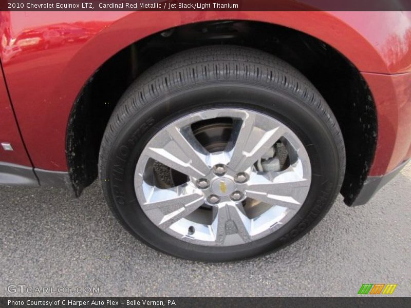 Cardinal Red Metallic / Jet Black/Light Titanium 2010 Chevrolet Equinox LTZ