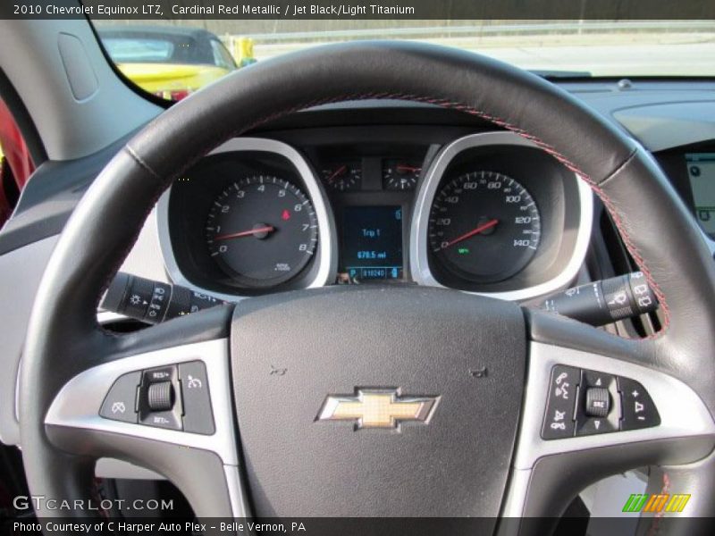 Cardinal Red Metallic / Jet Black/Light Titanium 2010 Chevrolet Equinox LTZ