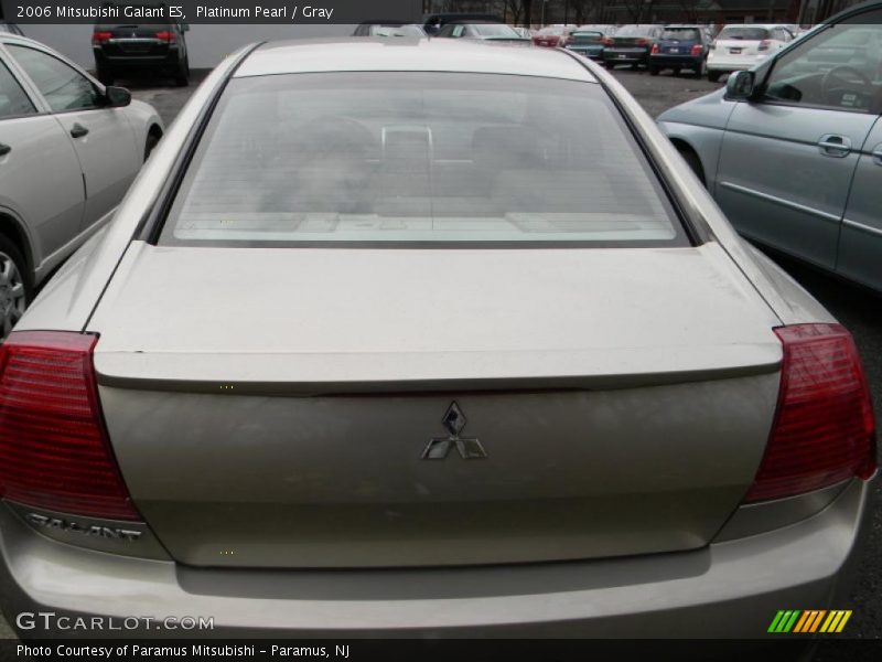 Platinum Pearl / Gray 2006 Mitsubishi Galant ES