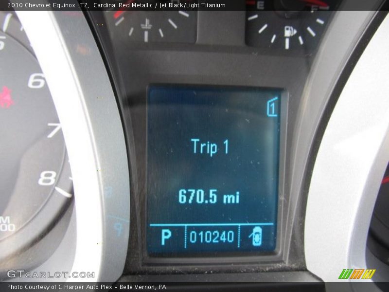 Cardinal Red Metallic / Jet Black/Light Titanium 2010 Chevrolet Equinox LTZ