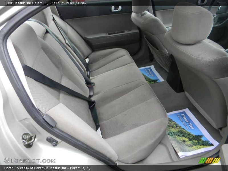 Platinum Pearl / Gray 2006 Mitsubishi Galant ES