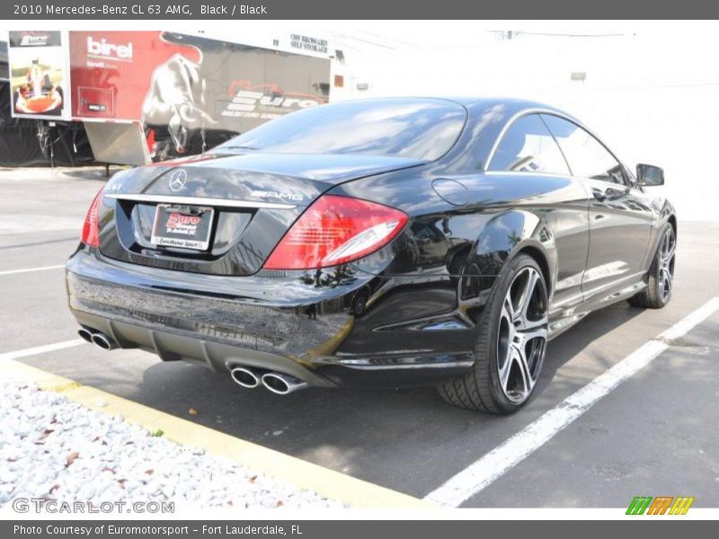 Black / Black 2010 Mercedes-Benz CL 63 AMG