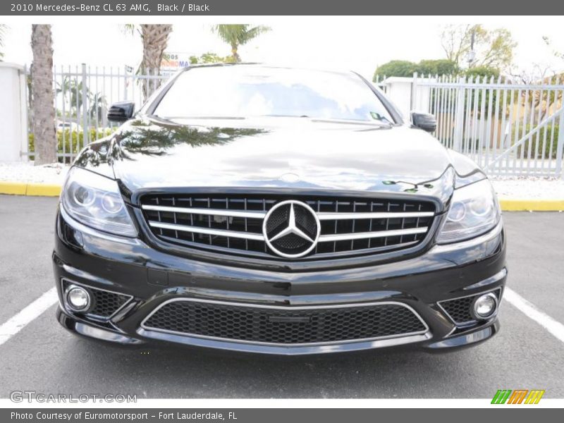 Black / Black 2010 Mercedes-Benz CL 63 AMG