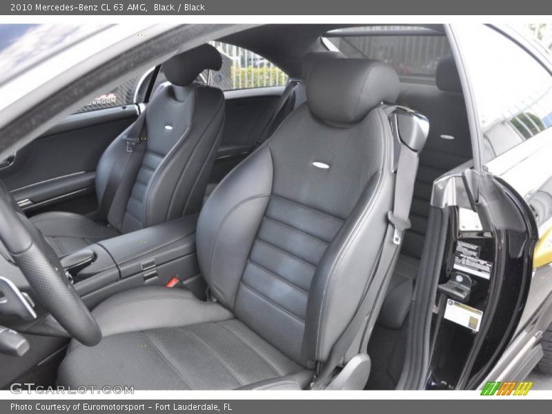 2010 CL 63 AMG Black Interior