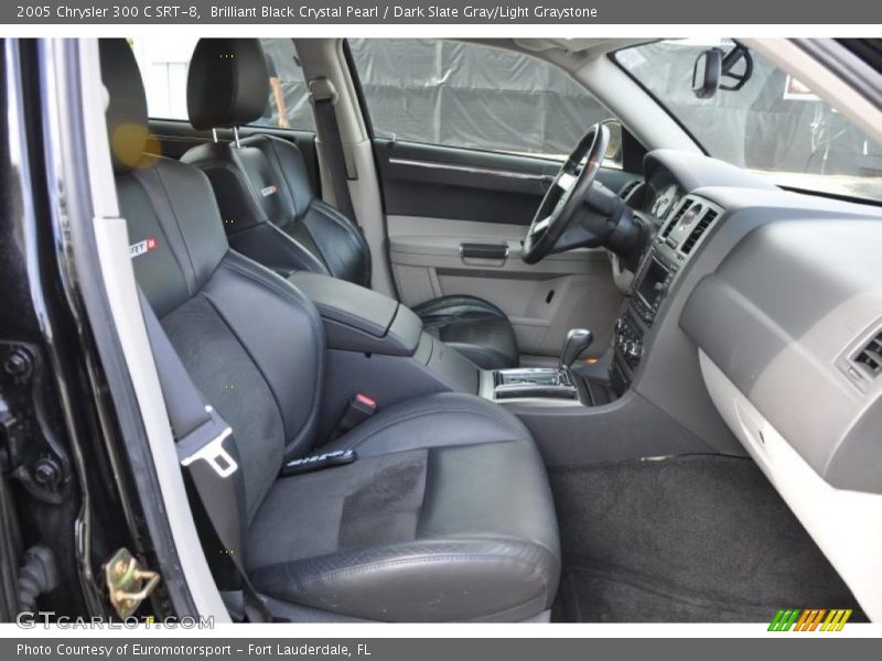 2005 300 C SRT-8 Dark Slate Gray/Light Graystone Interior