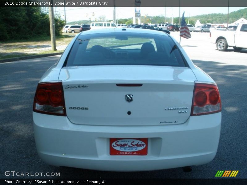 Stone White / Dark Slate Gray 2010 Dodge Charger SXT