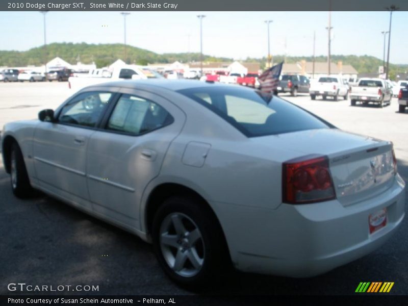 Stone White / Dark Slate Gray 2010 Dodge Charger SXT