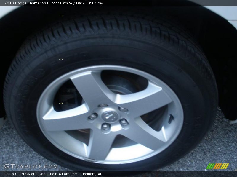 Stone White / Dark Slate Gray 2010 Dodge Charger SXT