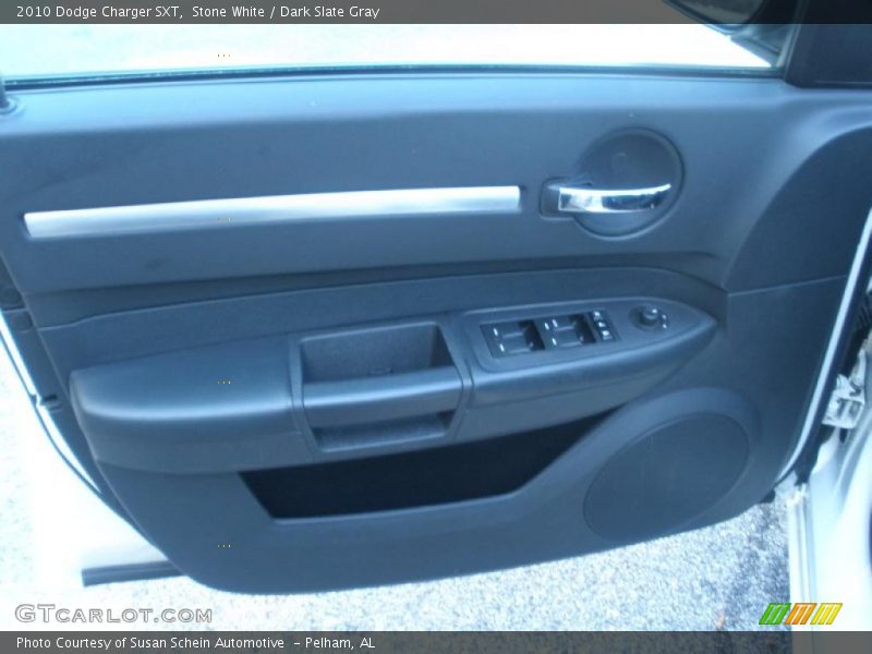 Stone White / Dark Slate Gray 2010 Dodge Charger SXT