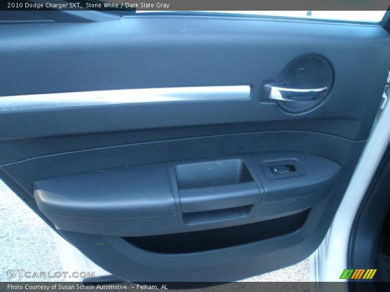 Stone White / Dark Slate Gray 2010 Dodge Charger SXT