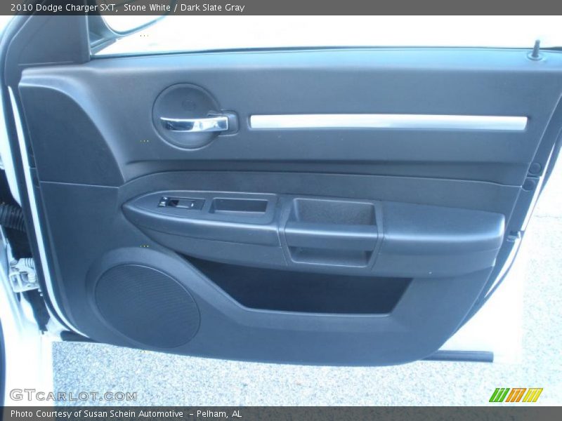Stone White / Dark Slate Gray 2010 Dodge Charger SXT