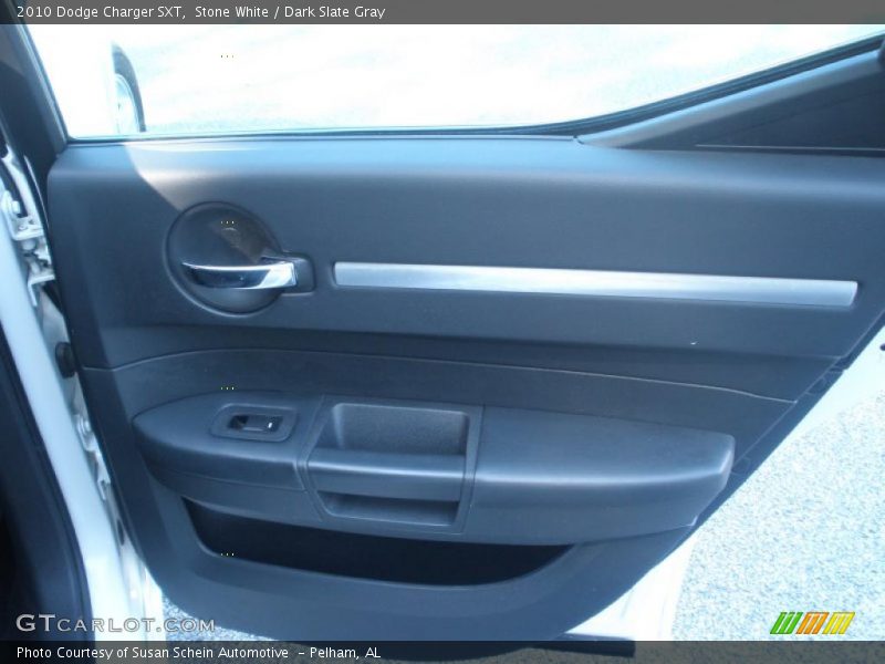 Stone White / Dark Slate Gray 2010 Dodge Charger SXT