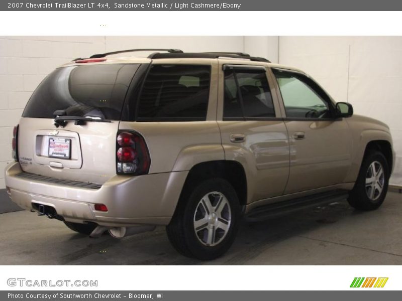 Sandstone Metallic / Light Cashmere/Ebony 2007 Chevrolet TrailBlazer LT 4x4
