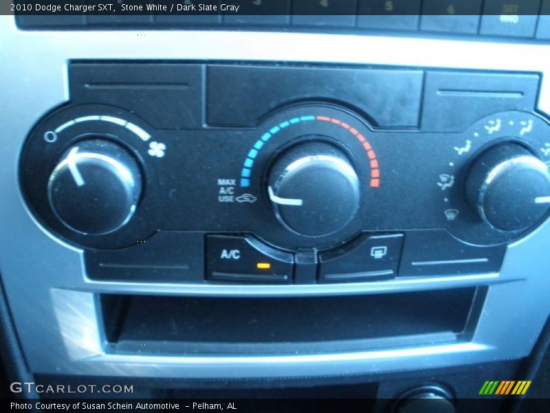 Stone White / Dark Slate Gray 2010 Dodge Charger SXT