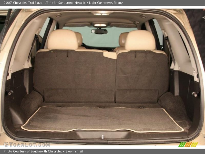 Sandstone Metallic / Light Cashmere/Ebony 2007 Chevrolet TrailBlazer LT 4x4