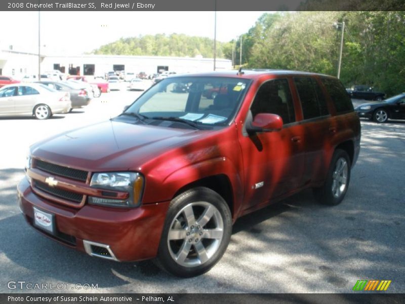 Red Jewel / Ebony 2008 Chevrolet TrailBlazer SS