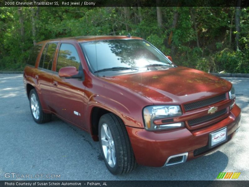 Red Jewel / Ebony 2008 Chevrolet TrailBlazer SS