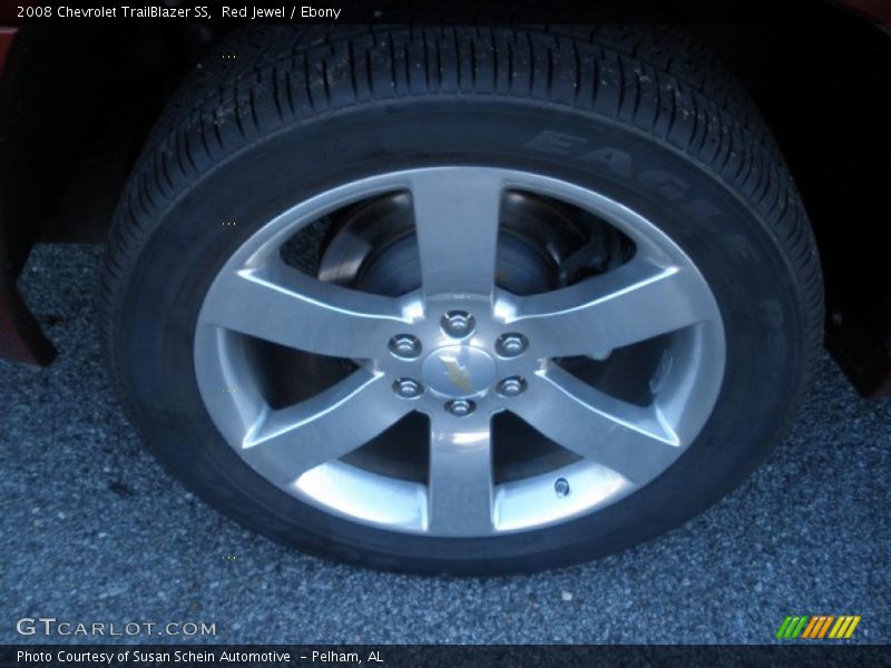 Red Jewel / Ebony 2008 Chevrolet TrailBlazer SS