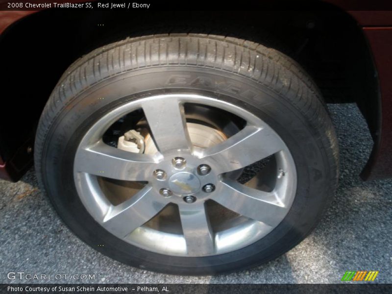 Red Jewel / Ebony 2008 Chevrolet TrailBlazer SS