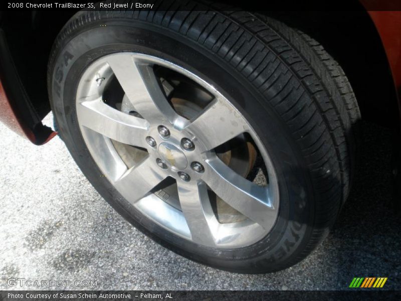 Red Jewel / Ebony 2008 Chevrolet TrailBlazer SS