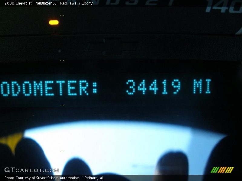 Red Jewel / Ebony 2008 Chevrolet TrailBlazer SS