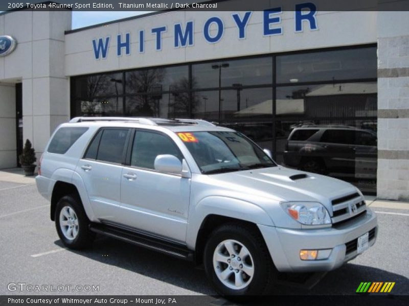 Titanium Metallic / Dark Charcoal 2005 Toyota 4Runner Sport Edition