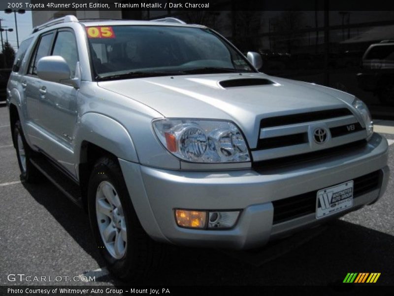 Titanium Metallic / Dark Charcoal 2005 Toyota 4Runner Sport Edition