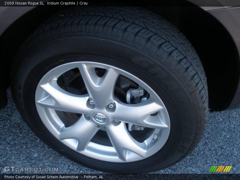 Iridium Graphite / Gray 2009 Nissan Rogue SL