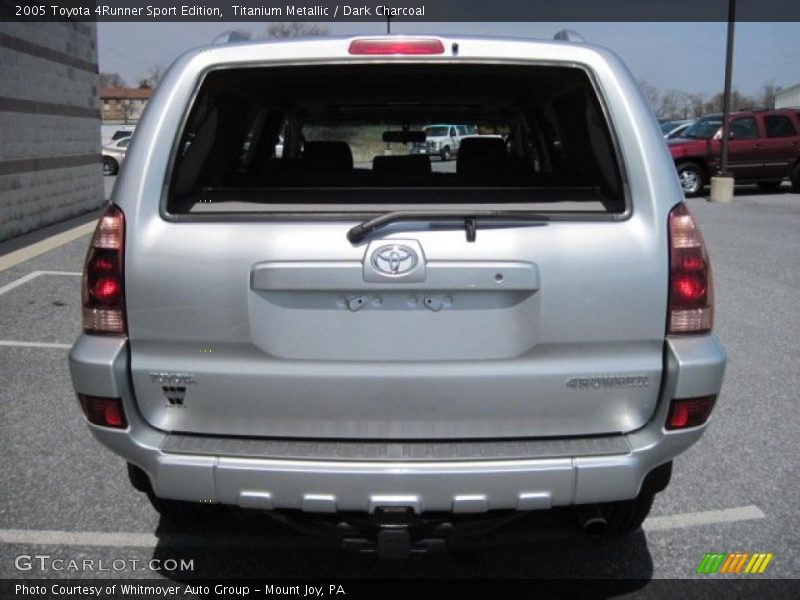 Titanium Metallic / Dark Charcoal 2005 Toyota 4Runner Sport Edition