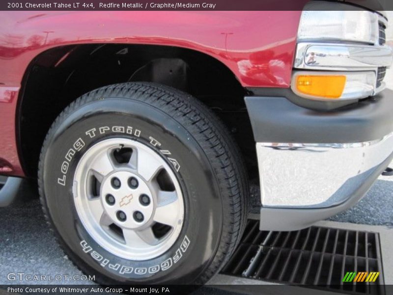 Redfire Metallic / Graphite/Medium Gray 2001 Chevrolet Tahoe LT 4x4