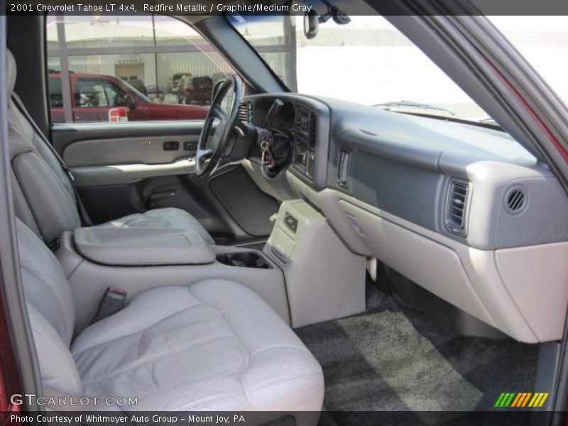 Redfire Metallic / Graphite/Medium Gray 2001 Chevrolet Tahoe LT 4x4