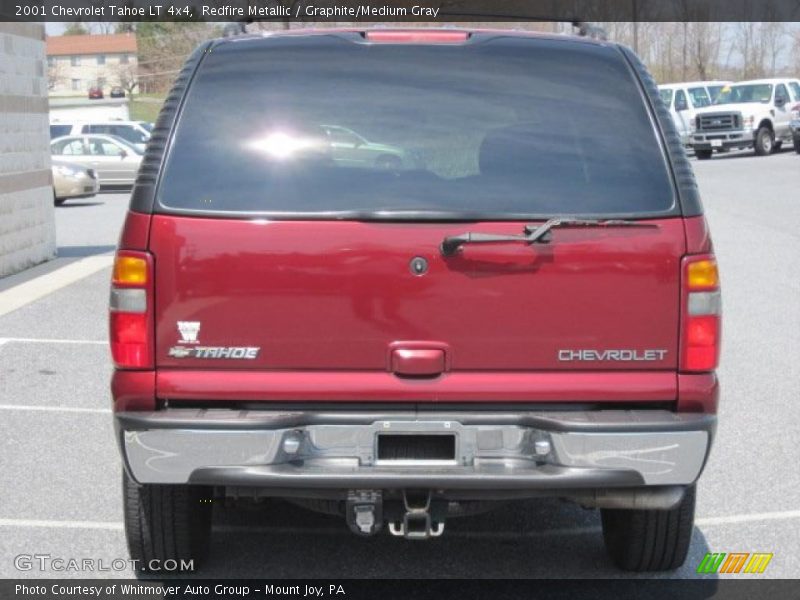 Redfire Metallic / Graphite/Medium Gray 2001 Chevrolet Tahoe LT 4x4