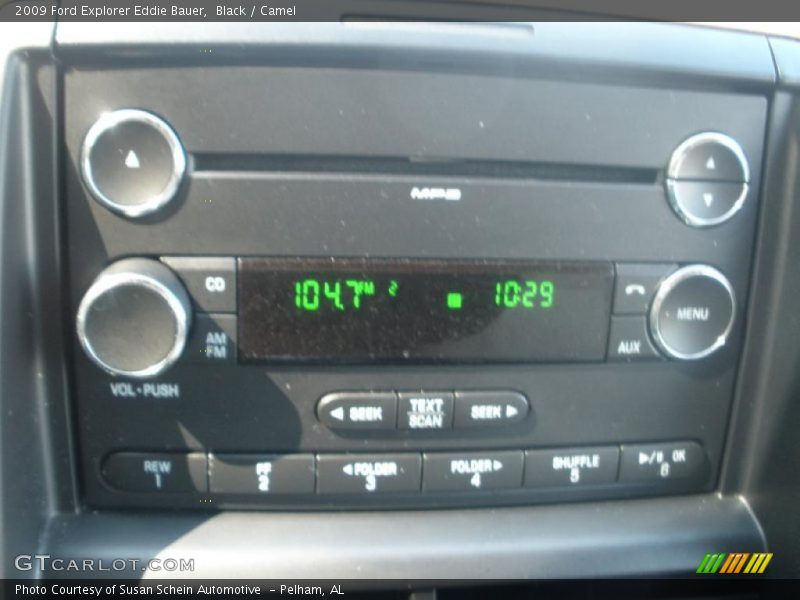 Controls of 2009 Explorer Eddie Bauer