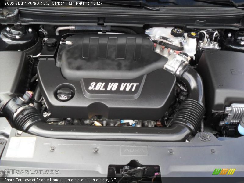  2009 Aura XR V6 Engine - 3.6 Liter DOHC 24-Valve VVT V6